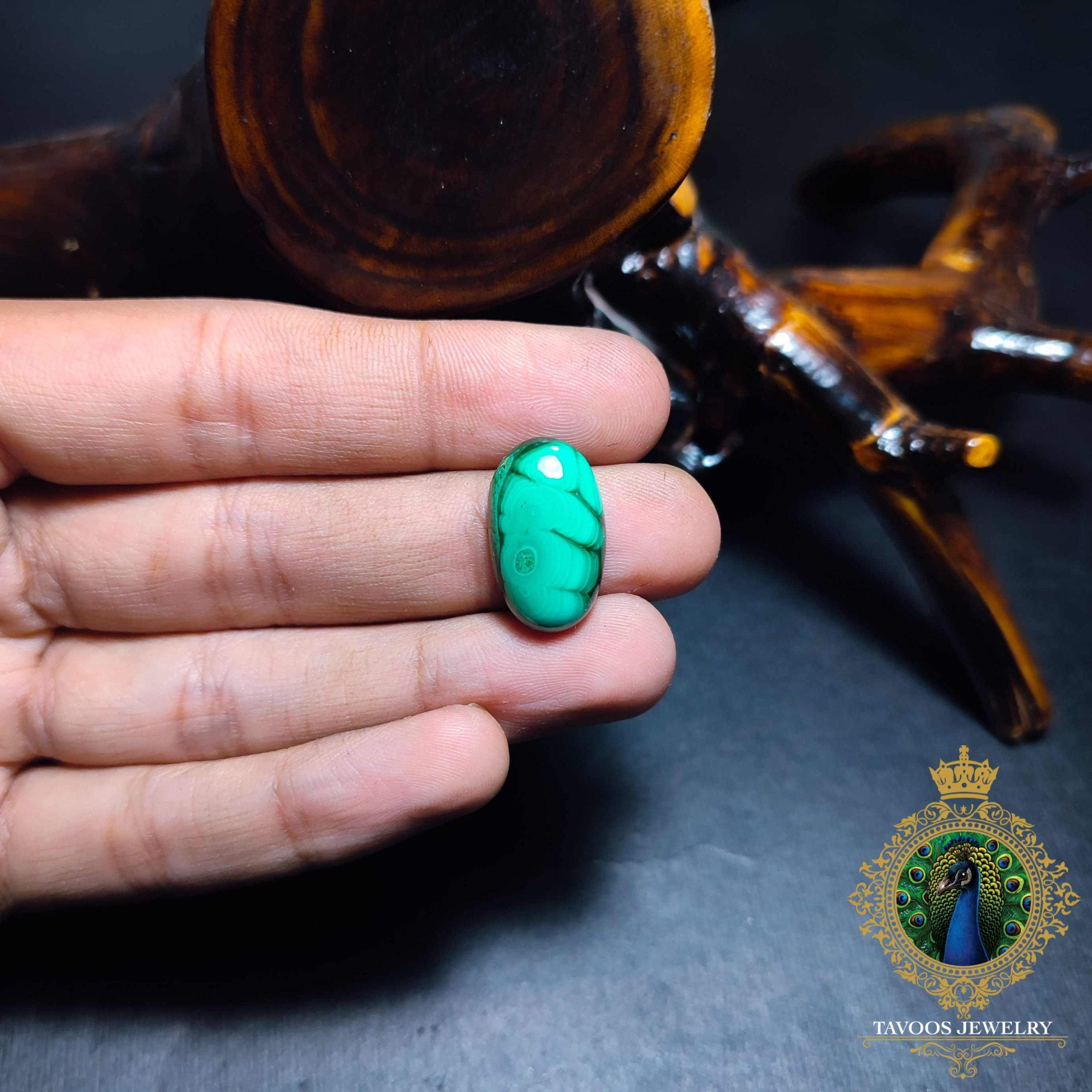 سنگ مالاکیت طبیعی کنگو